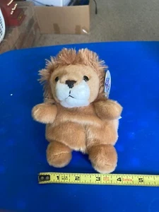 2023 JULY AURORA PALM PALS LENO LION #33527 ZOO #1-025 WITH TAGS NEW! - Bild 1 von 3