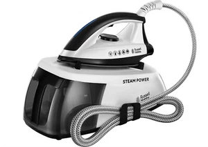 Russell Hobbs 24420 Steam Generator Iron, Series 1, 2400 W, Black/White #A# - Picture 1 of 8