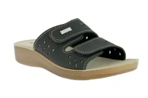 Damen Pantoletten Schlappen Sandalette Bo519A - Bild 1 von 14