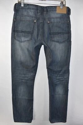 Buffalo David Bitton Evan Basic Slim Jeans Mens Size 32 Blue Meas. 32x32.5 - Image 1 of 4