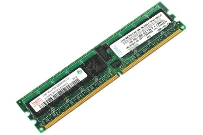 73P2870 IBM MEMORY 1GB 1RX4 PC2 3200R DDR2 - 38L5093 - Photo 1/4