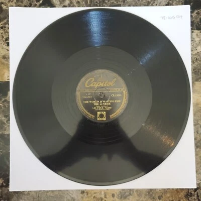 IMPORT Les Paul The World Is Waiting For The../Whispering 10" CAPITOL CL-13596 - Image 1 of 4