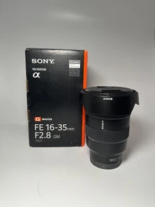 Lente de montaje Sony SEL1635GM FE 16-35 mm f/2,8 GM E - Imagen 1 de 3