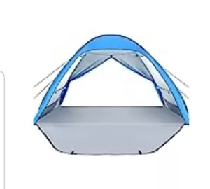 Strandzelt Pop Up Schatten Baldachin: große UPF 50+ Sonnenschutz Zelte für 3-4 Personen - Bild 1 von 7