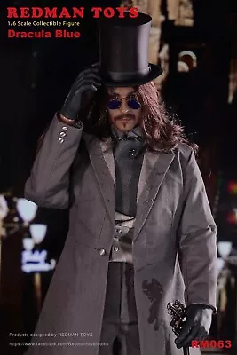Modellino 12" scala 1/6 da collezione REDMAN TOYS Dracula Blue Rainman iminime - Immagine 1 di 4