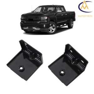 2Pcs Left+Right Front Bumper Face Bar Bracket For 16-18 Chevrolet Silverado 1500 - Picture 1 of 15