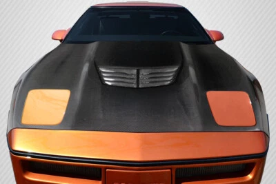 For 1985-1996 Corvette C4 Carbon Creations Stingray Z Hood- 1 Piece - Image 1 of 4