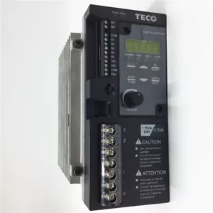 TECO Servo Motor Driver Inverter S310-201-H1D 1HP 750W 1 Phase 200~240V 220V - Picture 1 of 8