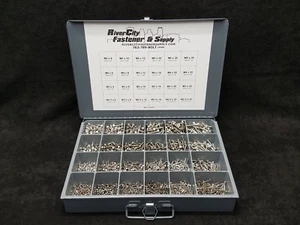 Metric Stainless Socket Allen Head Cap Screw Bolt Assortment / Kit 2000 Pieces - Picture 1 of 6