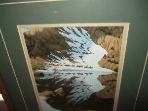 Bev Doolittle Matted & Framed "Season of the Eagle" Print - Picture 1 of 2
