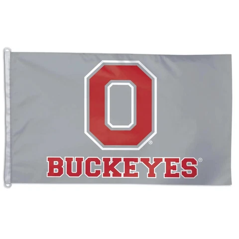 Ohio State Buckeyes 3' x 5' Flag NEW WinCraft OSU College Football Sports Banner Cover