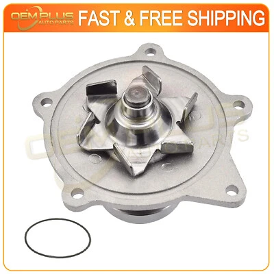 Engine Water Pump W/O-Ring For 1990-2000 Chrysler Dynasty Grand Voyager V6-3.3L - Image 1 of 4