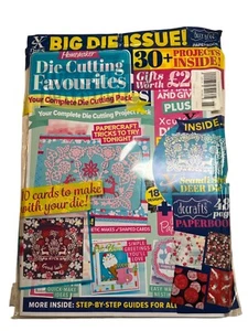 Die Cutting Favorites MAGAZINE BOOK Favourites Pack 10 Cards Big Die Issue - Imagen 1 de 2