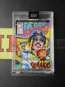 2022 Topps Now Project 100 Series Two Reggie Jackson Art by L'Amour Supreme - Bild 1 von 2