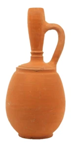 Ancient Roman or Mediterranean terracotta wine jug - Picture 1 of 8