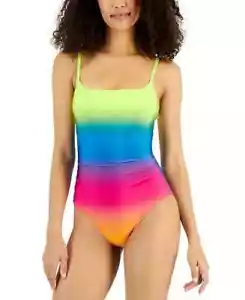 La Blanca Women's Setting Sun Tank One Piece Swimsuit Multi Color Size 4 - Picture 1 of 3