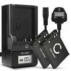 2x EN-EL19, NP-BJ1 Battery & LCD Smart Charger for Sony DSC-RX0 Ultra