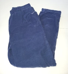 Mini Boden Pull On Heart Pocket Corduroy Pants size 8 navy blue lined - Picture 1 of 6