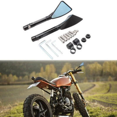 Espejo retrovisor triangular para moto Honda XL250R XL250S XL500R XL500S XL600R Foto 1 de 4