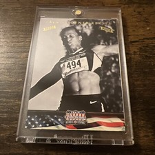 2012 Panini Americana Heroes and Legends Gold Proof Jackie Joyner Kersee 9/10