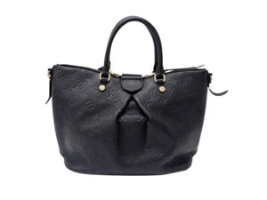 LOUIS VUITTON Monogram Amplant Mazarine MM M50643 leather Noir gold hardware - Picture 1 of 14