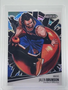 JALEN BRUNSON 2024-25 PANINI PRIZM CUSTODIA MANGA NERA HIT SSP KNICKS Q2420 - Foto 1 di 2