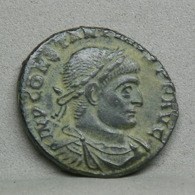 CONSTANTINE I the Great  307-337 AD.  AE Rev. Sol standing (CON#2) - Image 1 of 2