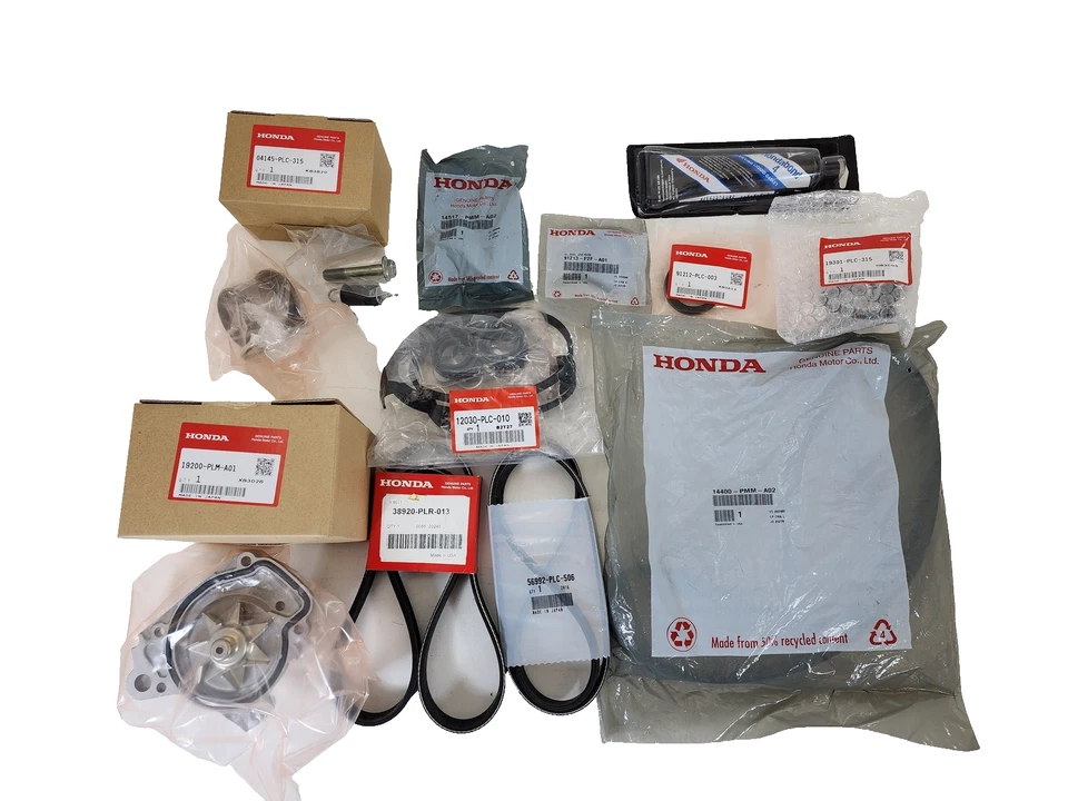2001-2005 Honda Civic Complete Timing Belt Kit + Water Pump Genuine OEM - Image 1 of 1