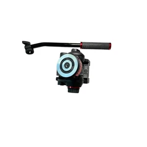 Manfrotto 502 Pro Video Head with 504PLONG Long Quick-Release Plate Flat Base - Picture 1 of 5