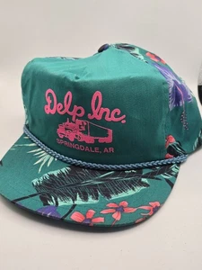 Vintage Delp Inc. Trucking Trucker Mütze SPRINGDALE, AR   - Bild 1 von 2
