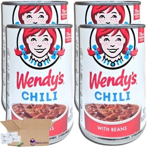 Wendy Chili With Beans Value Pack | 15 Ounce Can | Pack of 4 - Picture 1 of 6