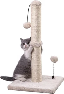 Cat Scratching Post for Indoor Cats Tall Cat Scratch Post Carpet Cat Sc.. - Picture 1 of 12