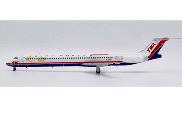 Avión JC Wings 1/200 MD-83 EI-BWD Trans World Airlines con soporte Foto 1 de 1