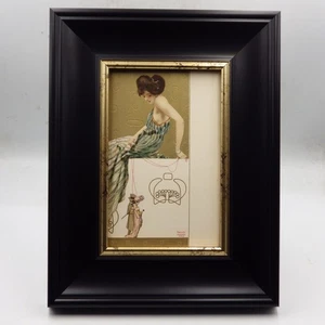RAPHAEL KIRCHNER Original um 1902 Jugendstil Marionette GERAHMTE POSTKARTE (f) - Bild 1 von 6