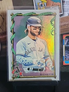 2023 Topps Allen & Ginter Hot Box Foil #147 Bo Bichette Silver Portrait 🔥 - Picture 1 of 10