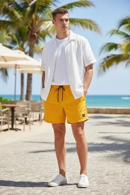 Pantalones Cortos Deportivos Aeropostale Para Hombre Baloncesto Malla Forrados Cordón Talla XL Foto 1 de 4