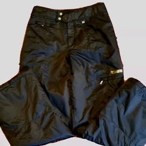 Vintage Nils sport Womens Black Ski Snow snowboard Pants Size 10 - Picture 1 of 9