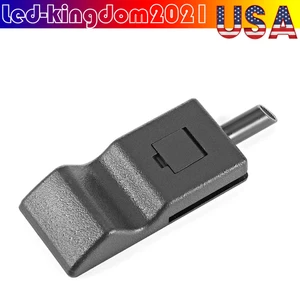 Se adapta a Chevy/GMC Silverado/Sierra 2007-2013 perilla de bloqueo de puerta delantera/trasera ébano - Imagen 1 de 12