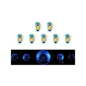 SD-66-GA-BL Scott Drake Instrument Panel LED Light Bulb Set, 5-Gauge Cluster - Foto 1 di 1