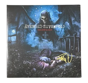 Zacky Vengeance Signed Autographed Avenged Sevenfold Nightmare Vinyl Record - Picture 1 of 8
