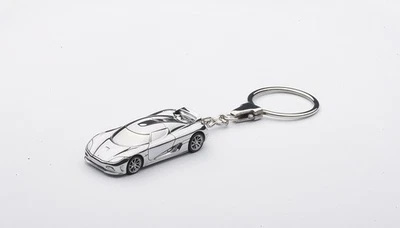 1:87 Autoart Keyring Portachiavi Koenigsegg Agera Alluminio AA41628 Model - Image 1 of 4