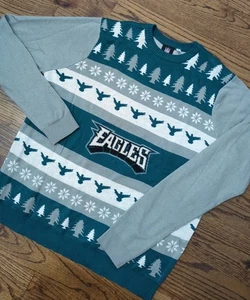 NFL Weihnachtspullover Herren XXL Philadelphia Eagles - Bild 1 von 7