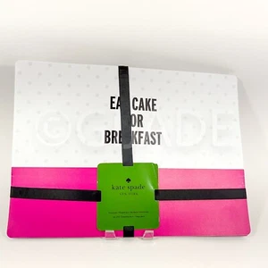 Tovagliette Kate Spade "Mangia Torta per Colazione" - Set di 4 " 13"x18" - Foto 1 di 7