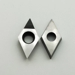 2pcs DCGT11T302 PCD INSERT for steel processing carbide bits used for Aluminum - Picture 1 of 6