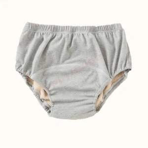 Adult Incontinence Cloth Diaper Pants Underwear Washable Reusable Waterproof - Picture 1 of 14