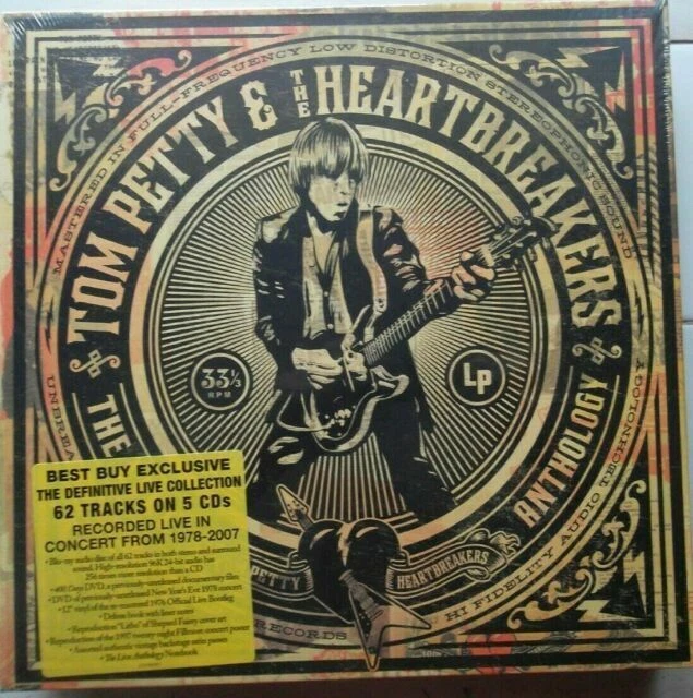 4CD The Live Anthology by Tom Petty & the Heartbreakers