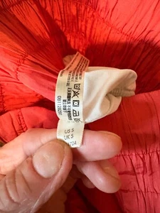 Free People Movement Shorts Small Orange The Way Home Breezy Running Smocked - Picture 1 of 12