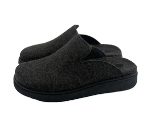 FitFlop GEN-FF E01 Felt Mules Gray Slip On Comfort GW8-090 Round Soft Womens 8 - Picture 1 of 11