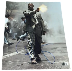 Autógrafo firmado por Denzel Washington 11x14 foto auténtica hombre en llamas Beckett BAS - Imagen 1 de 3