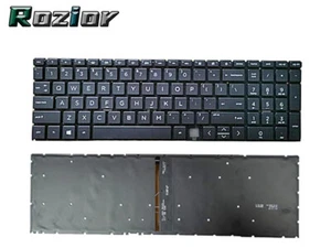 Teclado retroiluminado negro para HP 15-ed1071cl 15-ed1075cl 15-ed1078ms 15-ed1076nr - Imagen 1 de 2